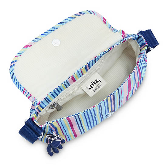 Kipling Sabian Klassieke Printed Crossbody Mini Tassen Blauw | België 1875XY